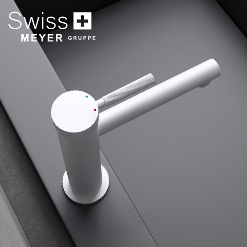 Bateria umywalkowa niska WH-911 BIAŁA