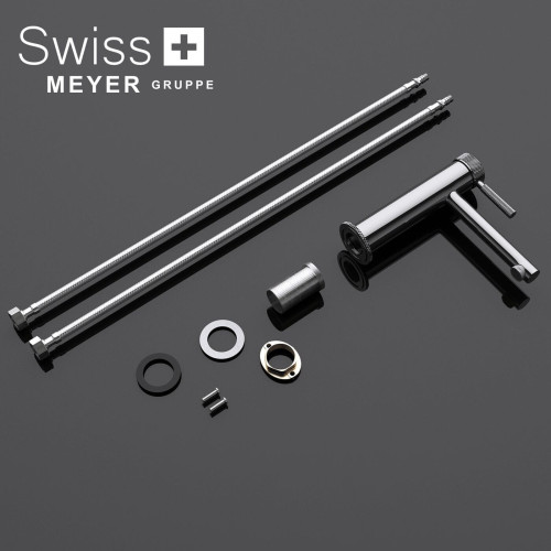 Bateria umywalkowa niska WH-911 BIAŁA