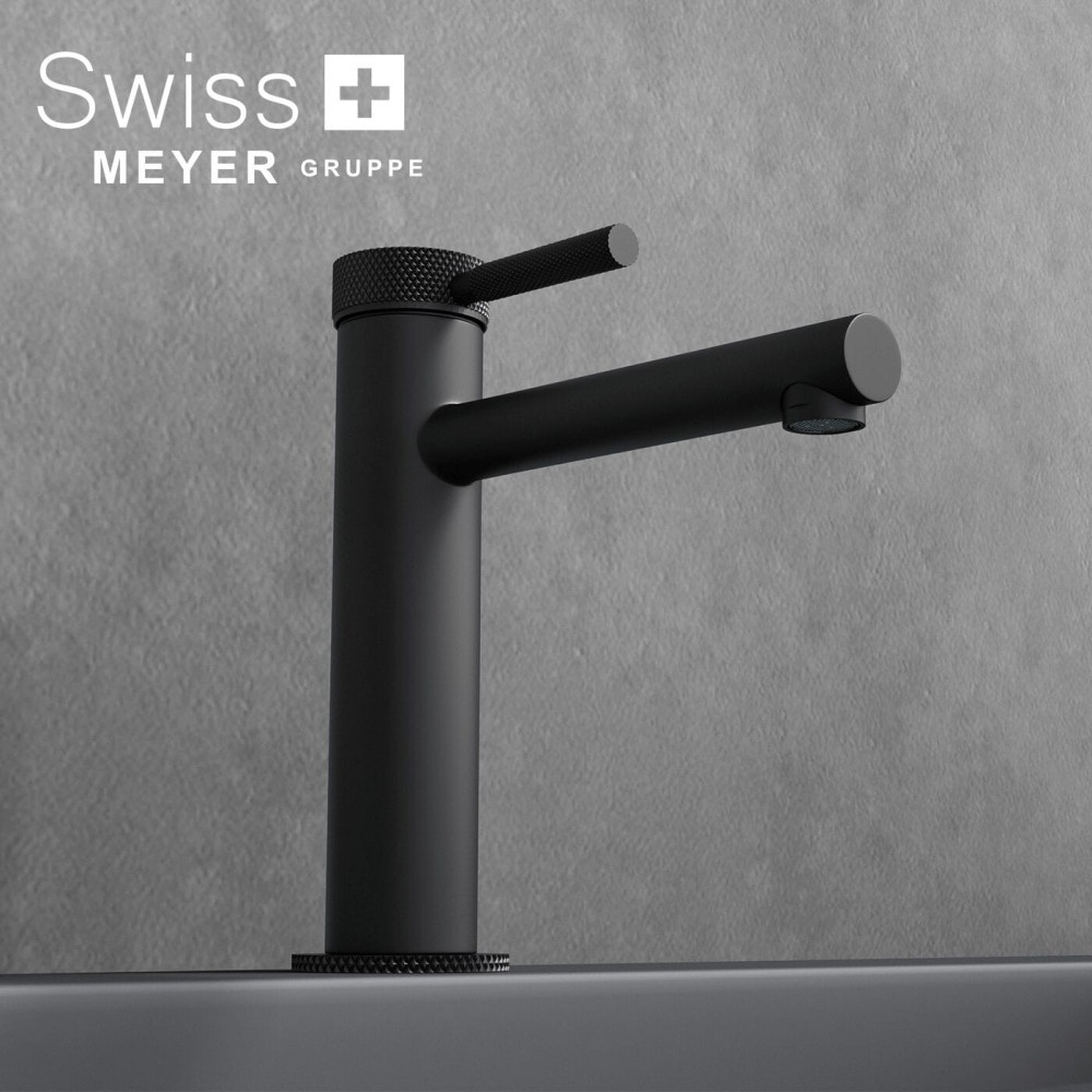 Bateria umywalkowa niska WH-911 CZARNA