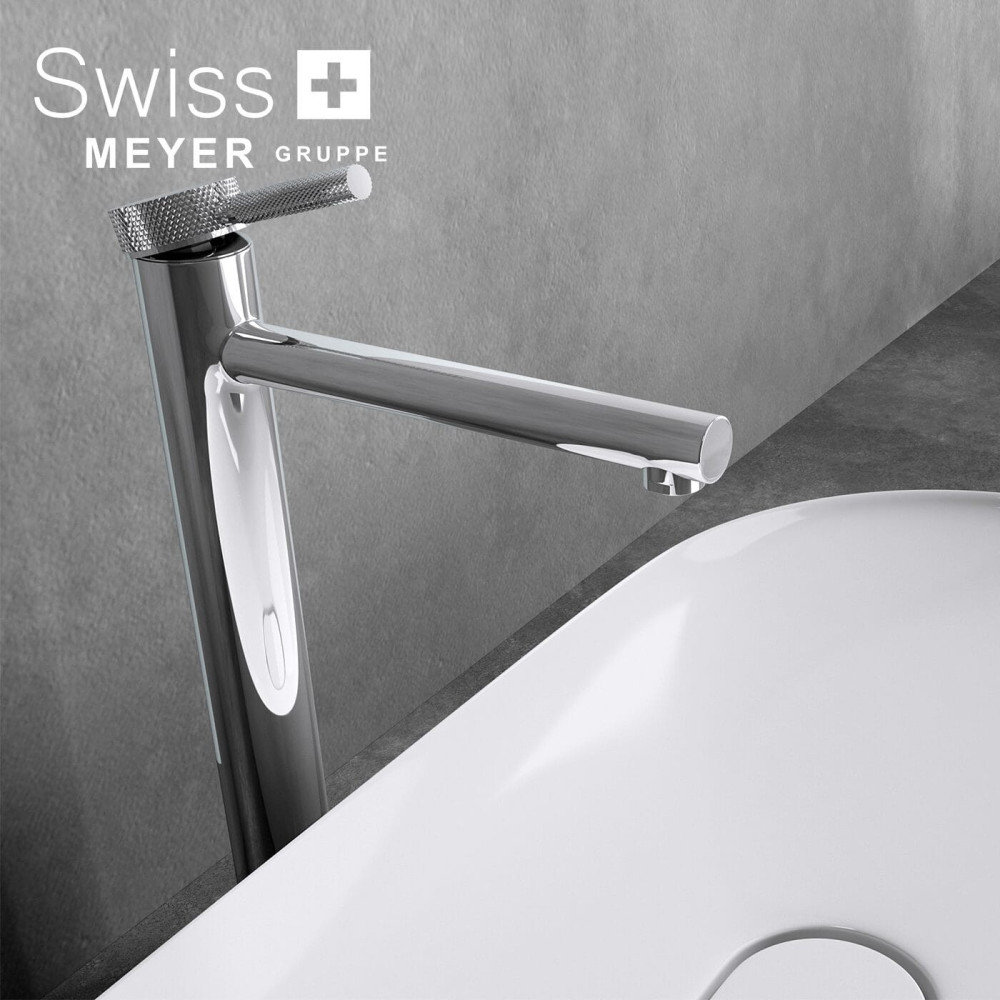 Bateria umywalkowa wysoka WH-911-L CHROM