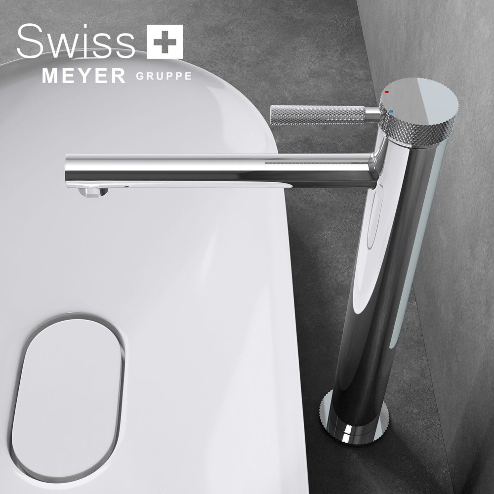 Bateria umywalkowa wysoka WH-911-L CHROM