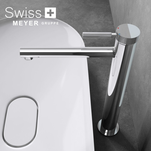 Bateria umywalkowa wysoka WH-911-L CHROM