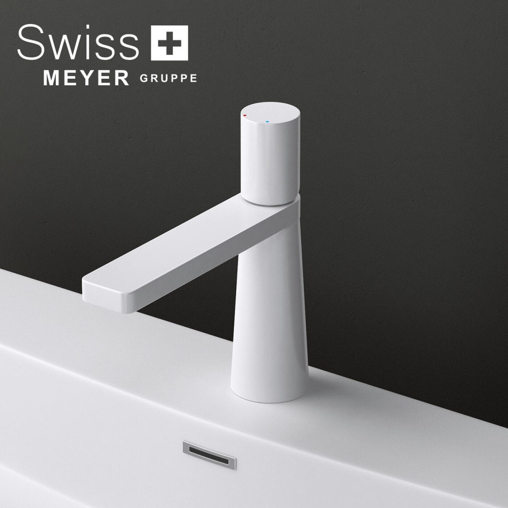 Bateria umywalkowa niska WH-313 BIAŁA