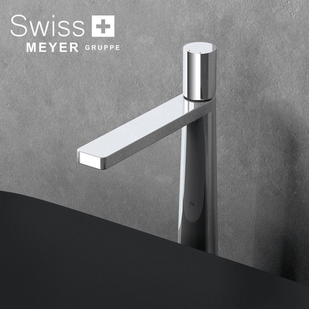 Bateria umywalkowa wysoka WH-313-L CHROM