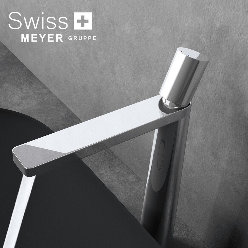 Bateria umywalkowa wysoka WH-313-L CHROM