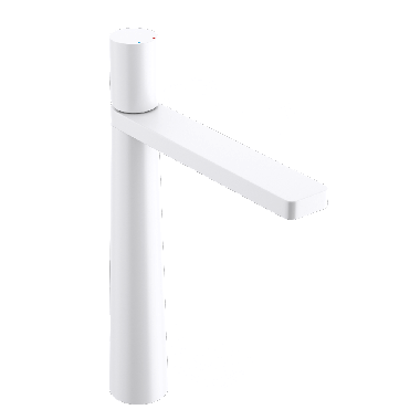 Bateria umywalkowa wysoka WH-313-L BIAŁA