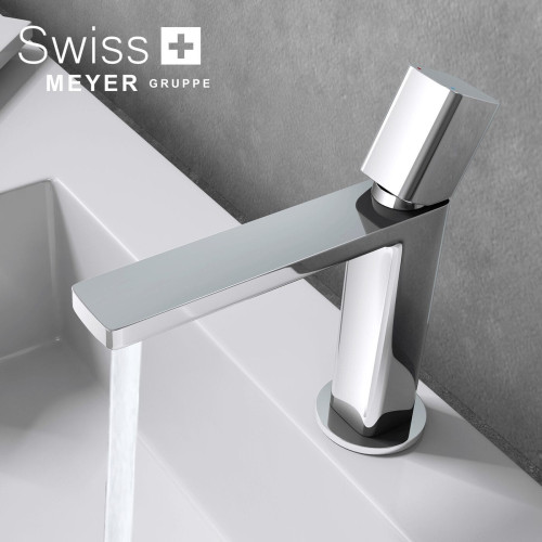 Bateria umywalkowa niska WH-717 CHROM