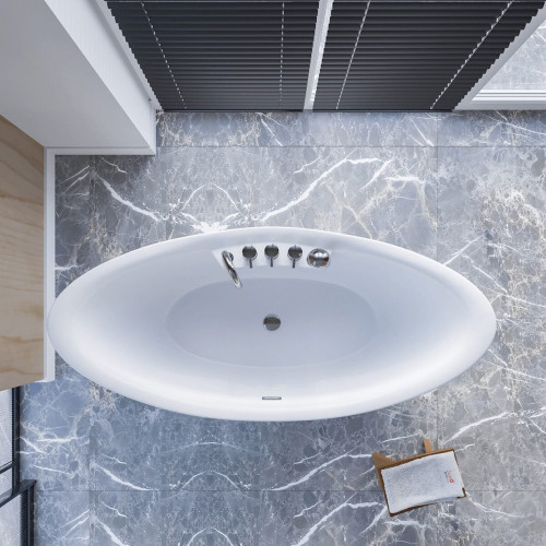 Wanna wolnostojąca z bateriami 170 cm SPA350 - SWISS MEYER exclusive