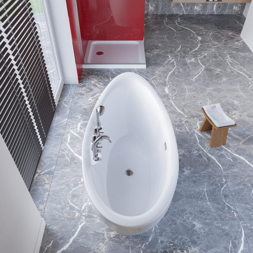 Wanna wolnostojąca z bateriami 170 cm SPA350 - SWISS MEYER exclusive