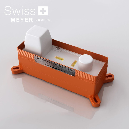 Bateria umywalkowa ścienna podtynkowa WH-414 CZARNA