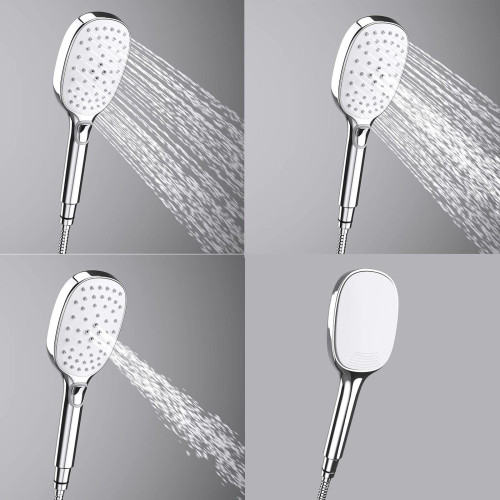 Zestaw prysznicowy natynkowy z deszczownicą DK-1199 CHROM