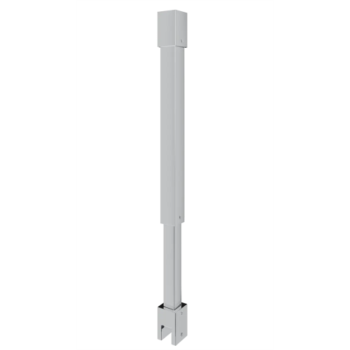 Wspornik sufitowy ścianki prysznicowej stabilizator - SREBRNY - 25 - 45 cm