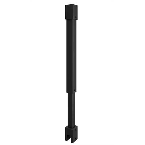 Wspornik sufitowy ścianki prysznicowej stabilizator - CZARNY - 25 - 45 cm