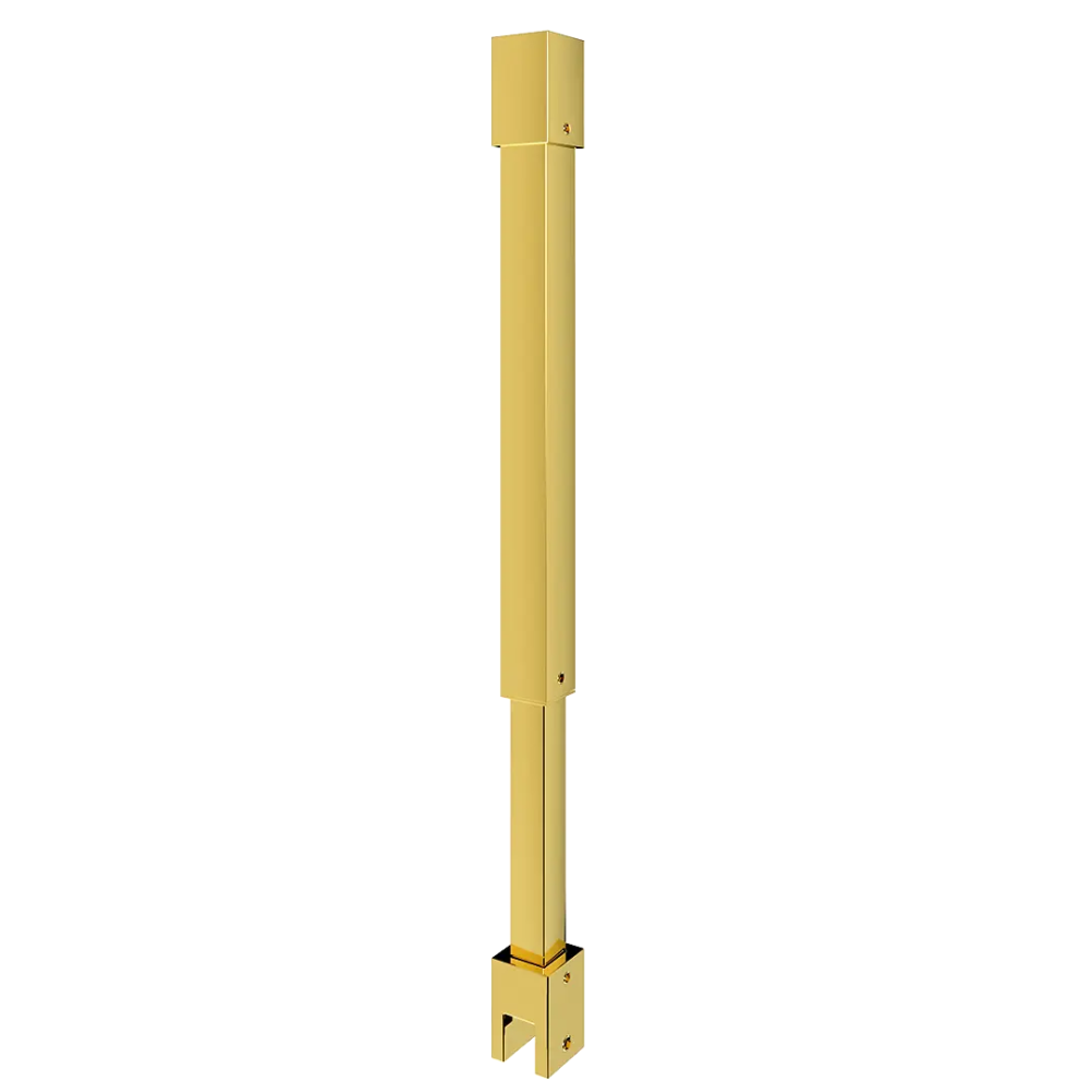 Wspornik sufitowy ścianki prysznicowej stabilizator - ZŁOTY - 25 - 45 cm