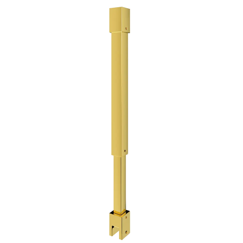 Wspornik sufitowy ścianki prysznicowej stabilizator - ZŁOTY - 25 - 45 cm