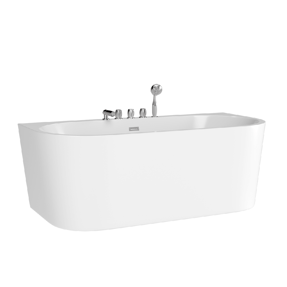 Wanna przyścienna z bateriami 170 cm SPA210 - SWISS MEYER exclusive