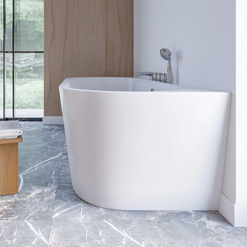 Wanna przyścienna z bateriami 170 cm SPA210 - SWISS MEYER exclusive