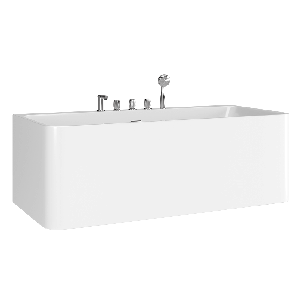 Wanna przyścienna z bateriami 170 cm SPA200 - SWISS MEYER exclusive