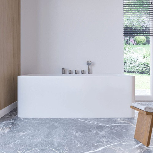 Wanna przyścienna z bateriami 170 cm SPA200 - SWISS MEYER exclusive
