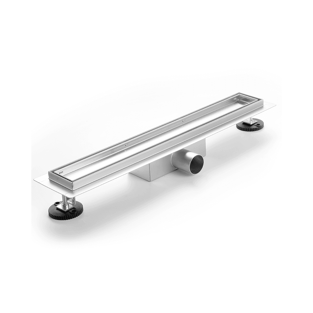 Odpływ liniowy 80 cm - 2w1 SS  - pod płytkę - SWISS MEYER