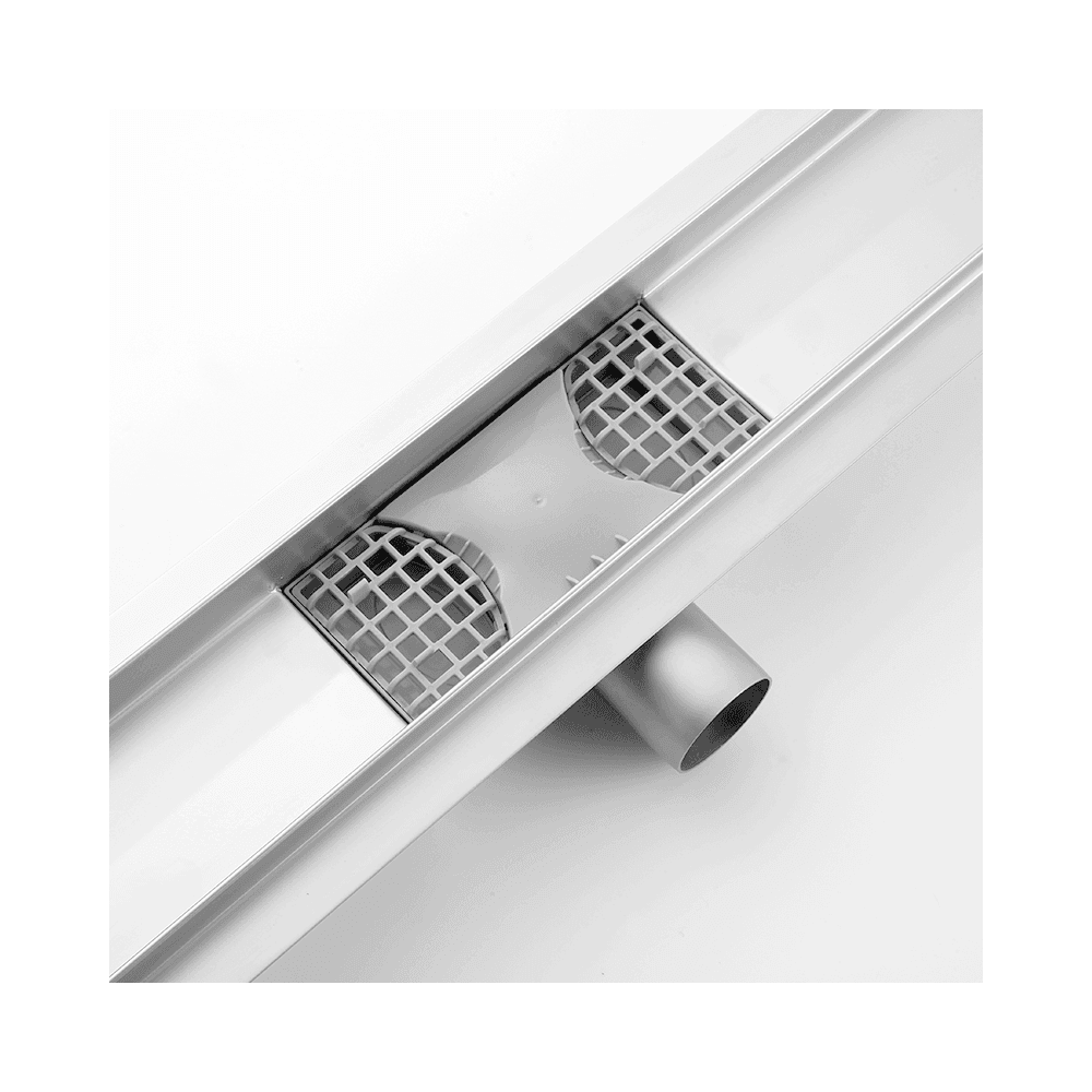 Odpływ liniowy 80 cm - 2w1 SS  - pod płytkę - SWISS MEYER