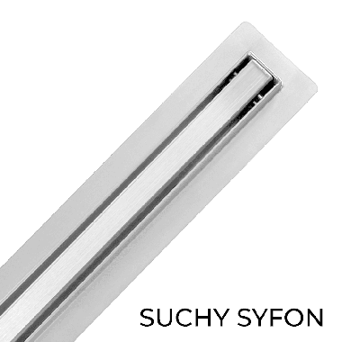 Odpływ liniowy 100 cm - SLIM 360 SS - obrotowy - SWISS MEYER