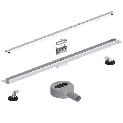 Odpływ liniowy 100 cm - SLIM 360 SS - obrotowy - SWISS MEYER