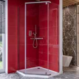 Kabina prysznicowa pięciokątna uchylna MS501 - SWISS MEYER