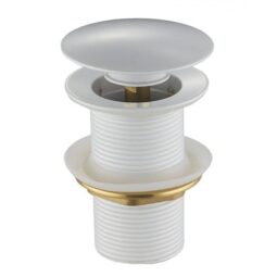 Korek klik klak mosiężny BIAŁY