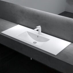 Umywalka naszafkowa z blatem konglomeratu ONYX 120 cm