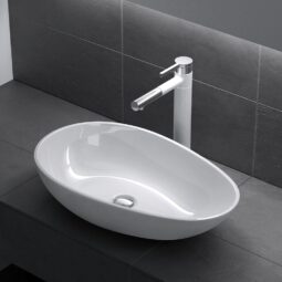 Umywalka nablatowa z konglomeratu 60 x 36 - CADI SWISS MEYER