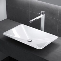 Umywalka nablatowa z konglomeratu 60 x 38 - SUS SWISS MEYER