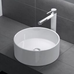 Umywalka nablatowa z konglomeratu okrągła 40 x 40 - MOLA SWISS MEYER