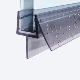 Uszczelka dolna z okapnikiem - szyba 6 mm - pióro 9mm