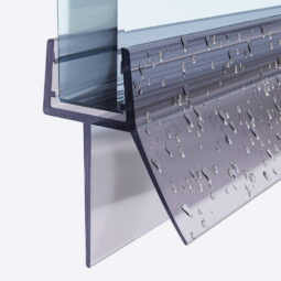 Uszczelka dolna z okapnikiem - szyba 8 mm - pióro 30 mm