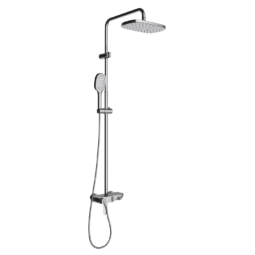 Zestaw prysznicowy natynkowy z deszczownicą DK-1199 CHROM