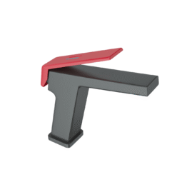 Bateria umywalkowa niska WH-515 CZARNA