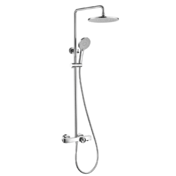 Zestaw prysznicowy natynkowy z deszczownicą DK-2299 CHROM