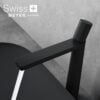 Bateria umywalkowa wysoka WH-313-L CZARNA - obrazek 3