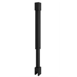 Wspornik sufitowy czarny do kabiny szyby prysznicowej