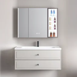 Szafka z umywalką i lustrem SU820 100 cm