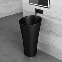 Umywalka wolnostojąca z konglomeratu czarna - MIDA SWISS MEYER